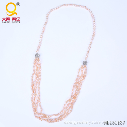 Magnetic Clasp Freshwater Pearl Real Necklace